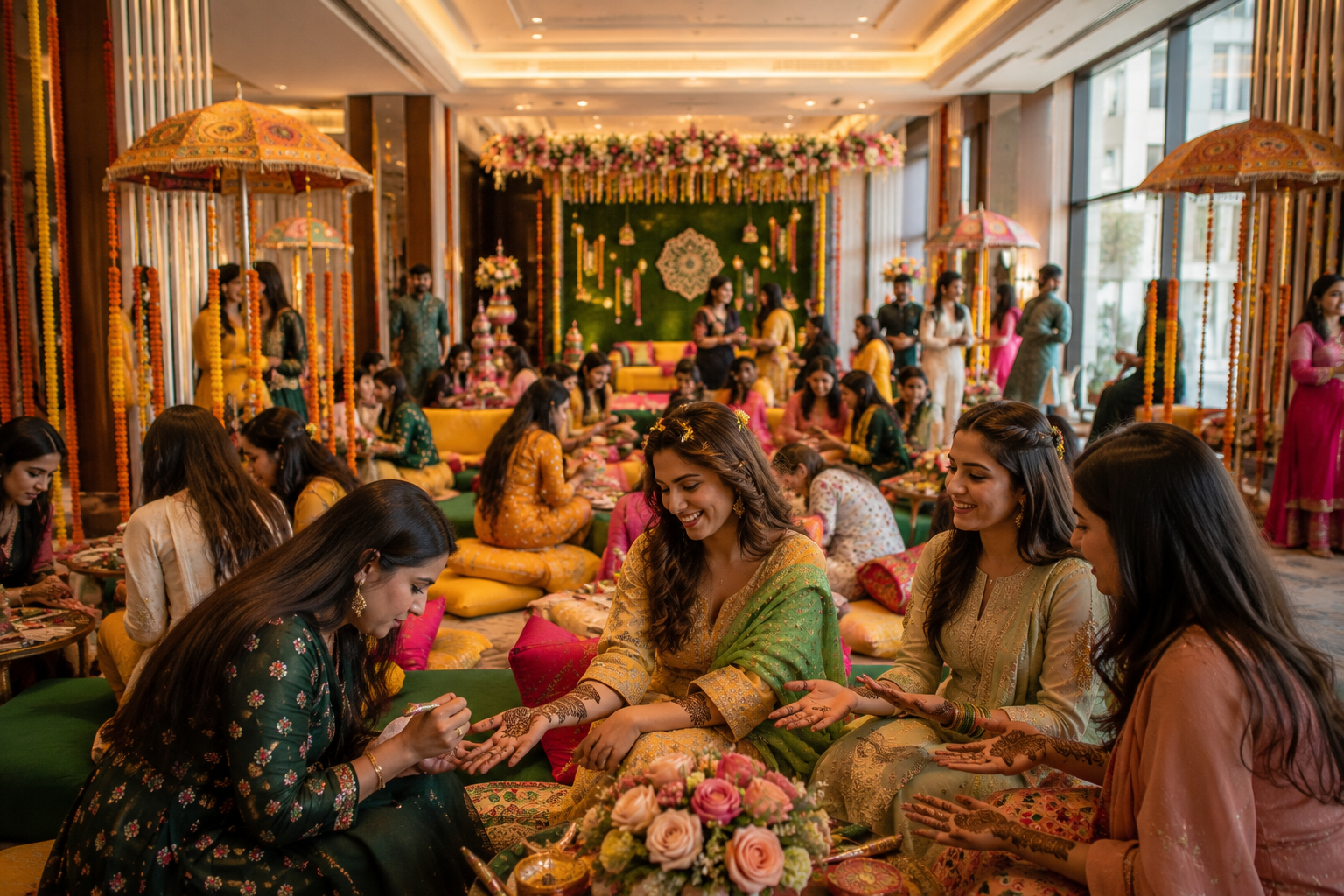 Mehendi ceremony
