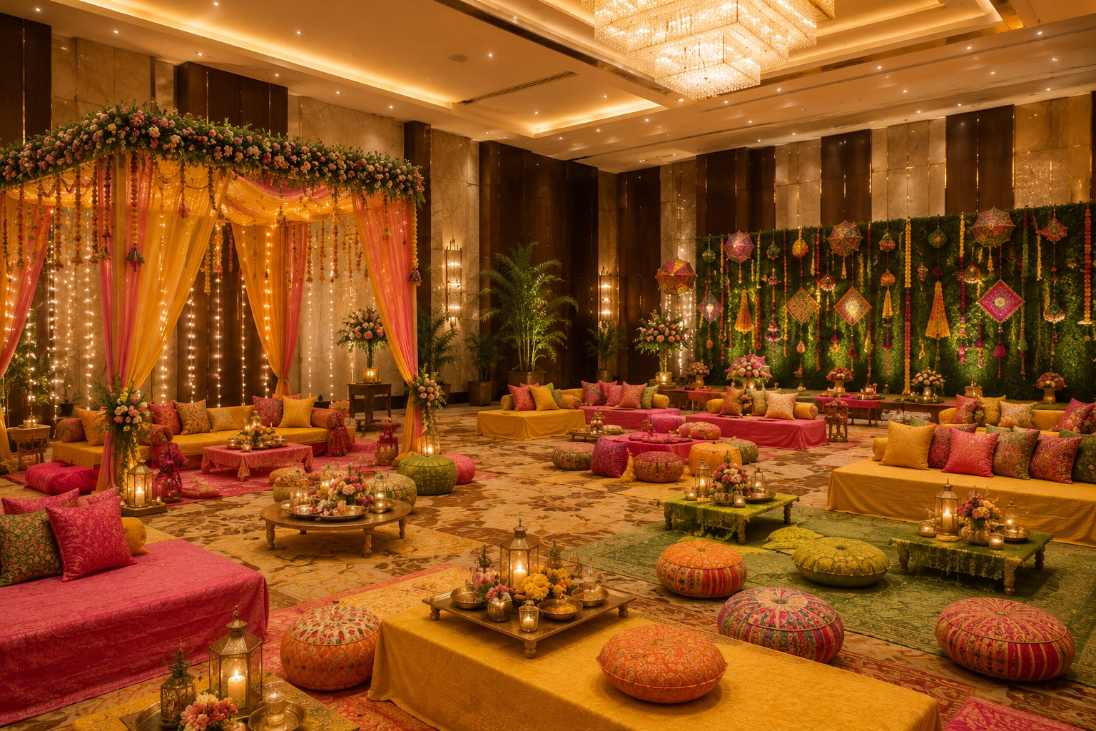Mehendi decoration