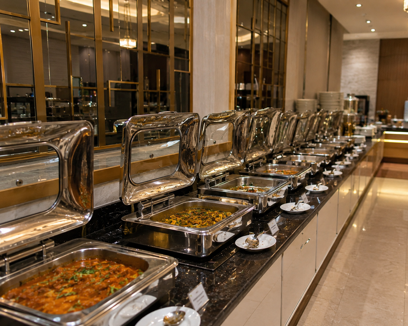 Wedding catering and dining